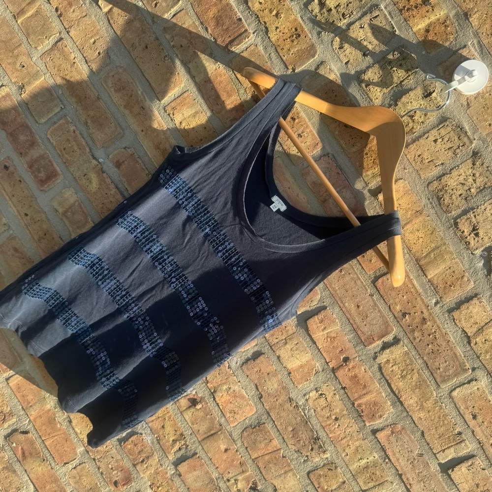 J.Crew Deep Blue Knit Top Sz XS